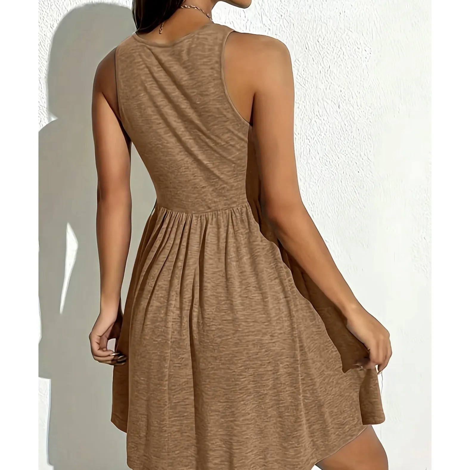 Shein/Time & Tru Set/3 Summer Dress Bundle Sleeveless Knee Length Trendy 2X/XL # - Image 11