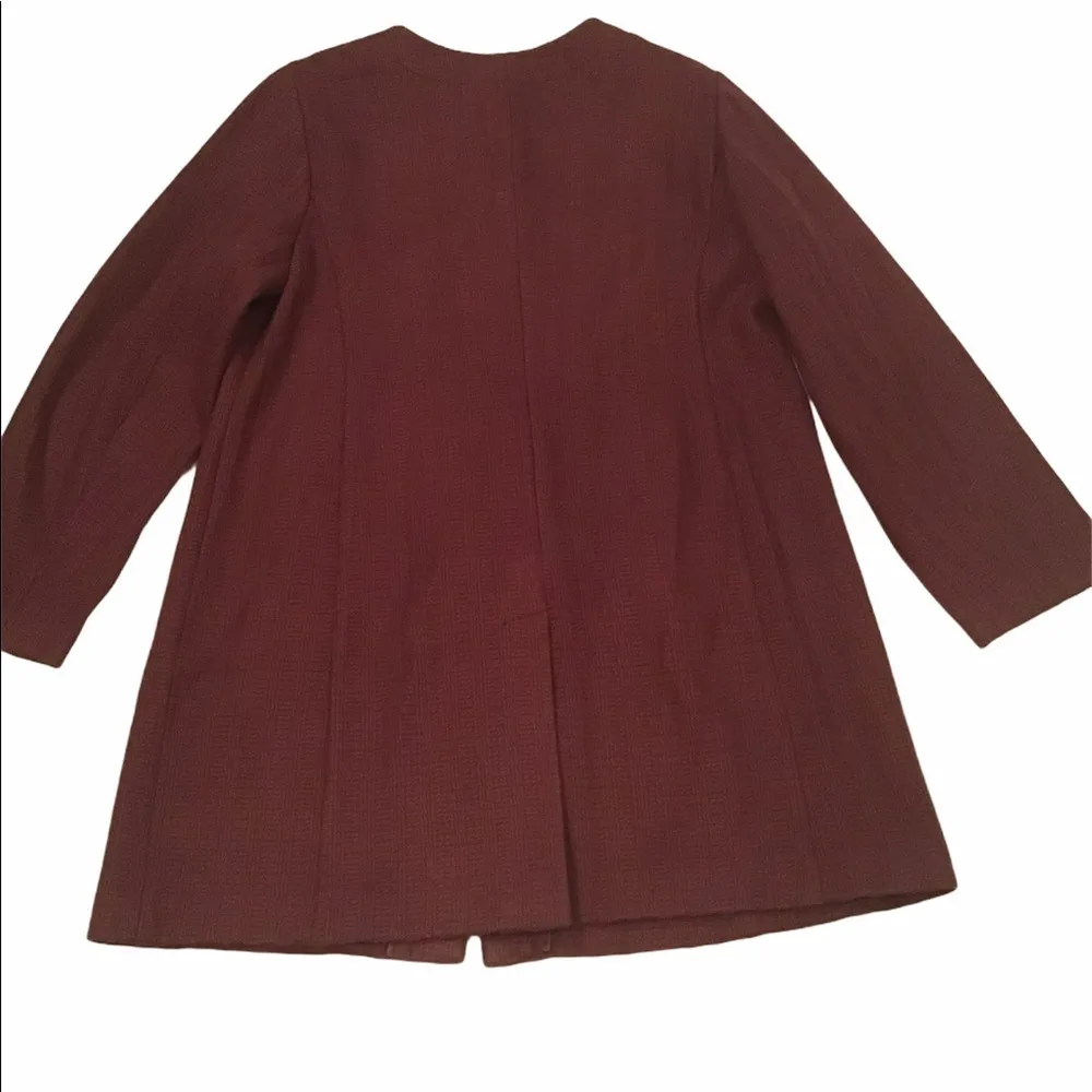 Talbots wool blend swing coat. - Image 5