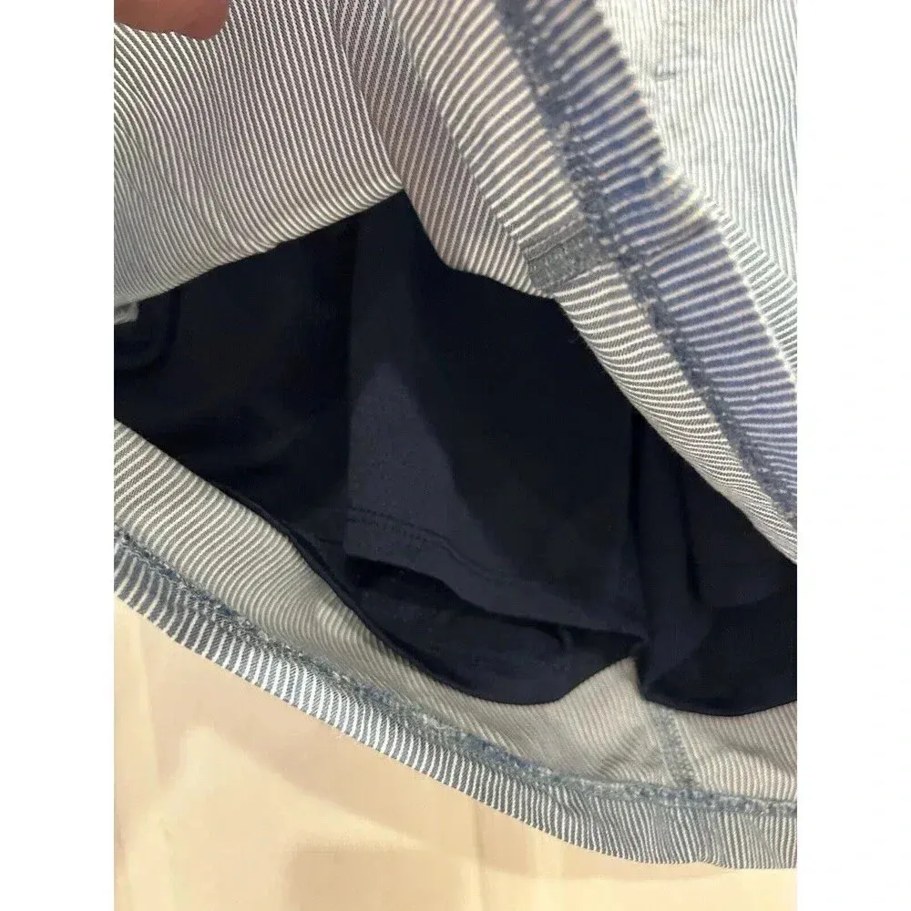 Lee Women's Mid Rise Skort Rayon Cotton Blend‎ Women’s Size 14 - Image 3