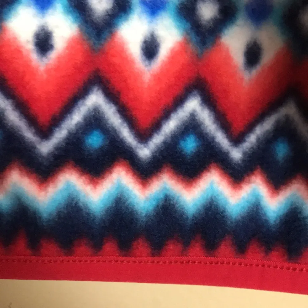 Lands’ End Women’s Oeko-Tex Patterned Fleece Quarter Snap Button Sweatshirt - Image 6