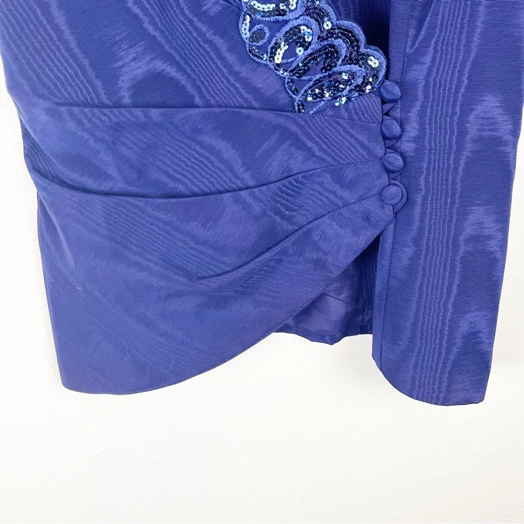 SCOTT McCLINTOCK American Vintage Purple Two Piece Suit Set, Size 12P - Image 9