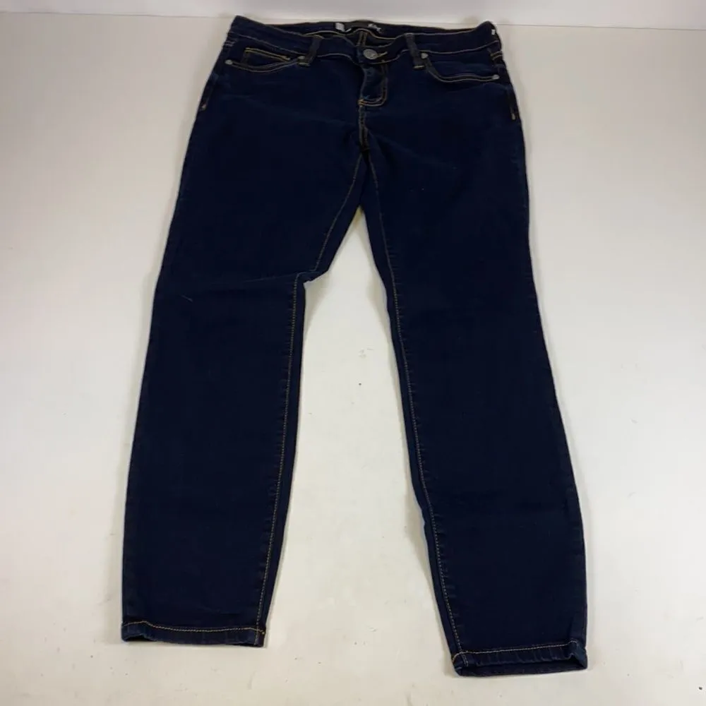KUT from the Kloth Connie High-Rise Ankle Skinny jeans Dark Wash Size 8 D30 - Image 4