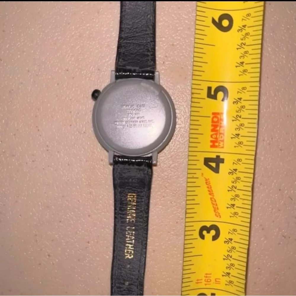 Bugs Bunny Armitron Quartz Analog Watch with Genuine Leather Band Black - Image 4