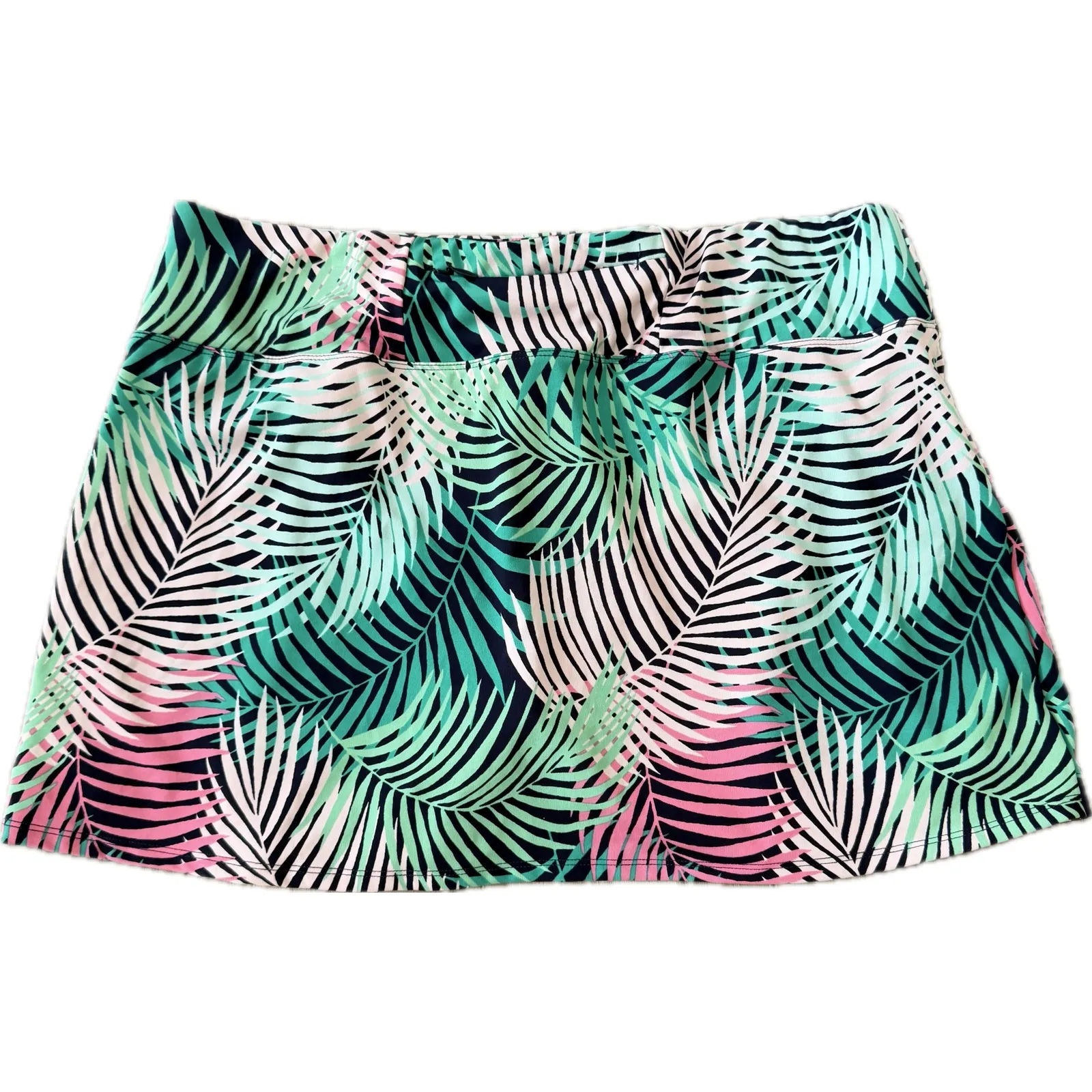 Tommy Bahama Skort XL Floral Print Athletic Golf Skirt Tropical Wrap Hawaiian - Image 3