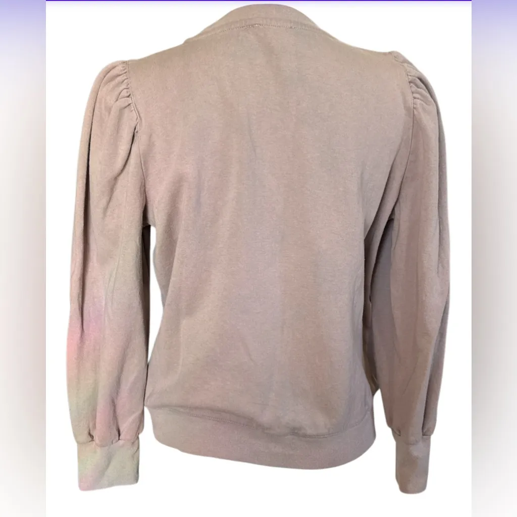 Mod Ref  The Charmaine Sweatshirt Puff Sleeve size M - Image 4