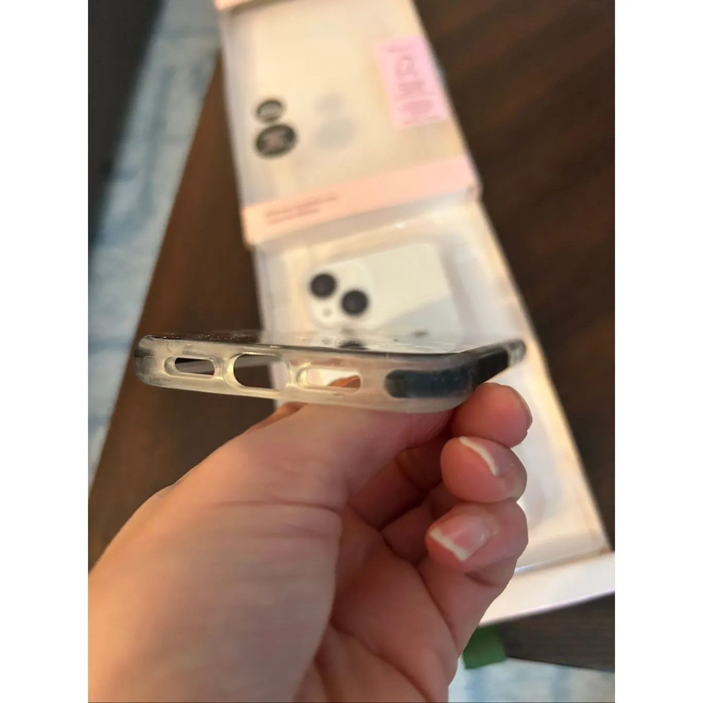 Kate spade leopard print hardshell case phone protector for iPhone 13 - Image 5