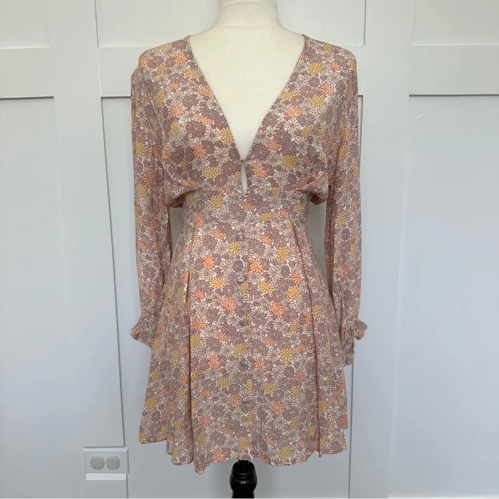 Faithful the Brand Palmaro Floral Mini Dress - Image 4