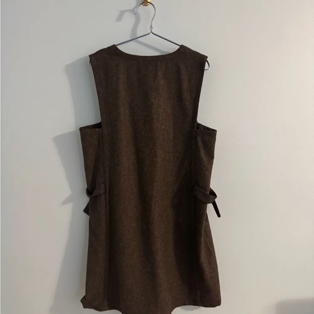 kate spade “saturday” grey wool blend knee length dress size L Size L - Image 5