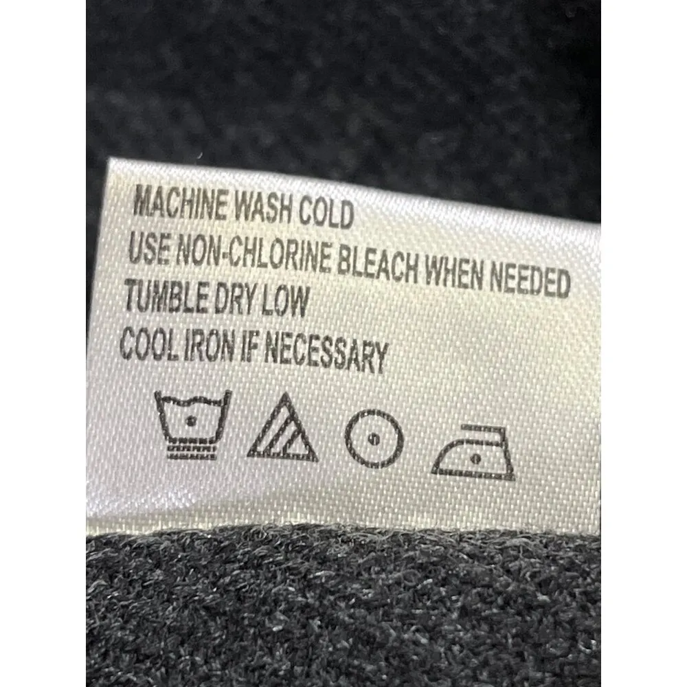 Calvin Klein Women's Black Long Trench Coat Size M SKU 5773 - Image 5