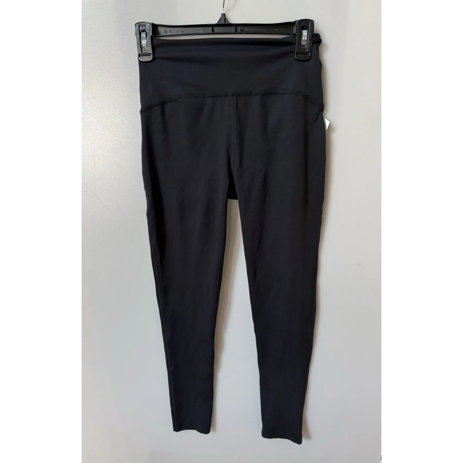 Eileen Fisher Women's Black Tencel Jersey Leggings - Size Small Petite - Image 4