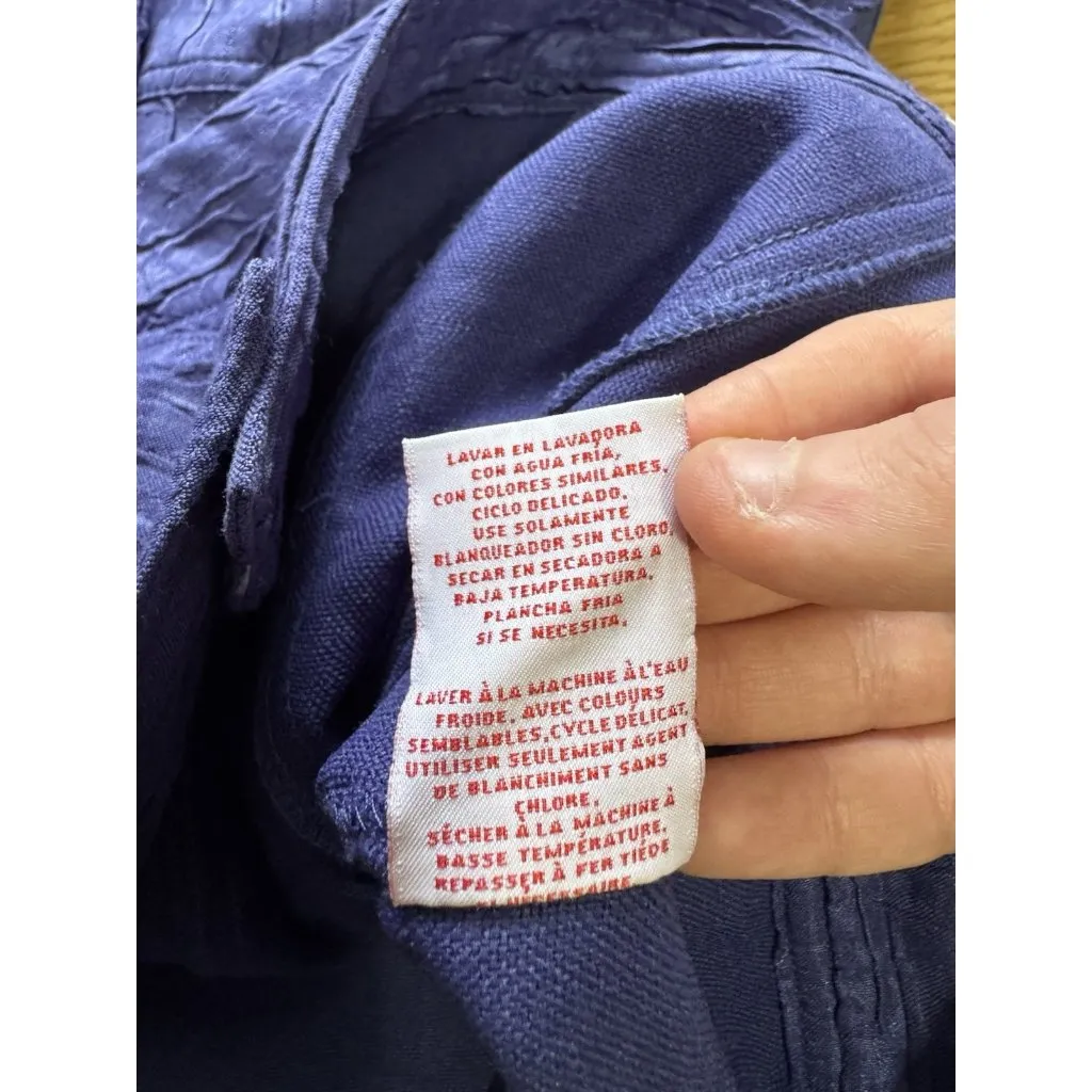 Ruby Rd. Women Size 20W Blue Button Down Jacket Polyester Textured Lightweight - Image 10