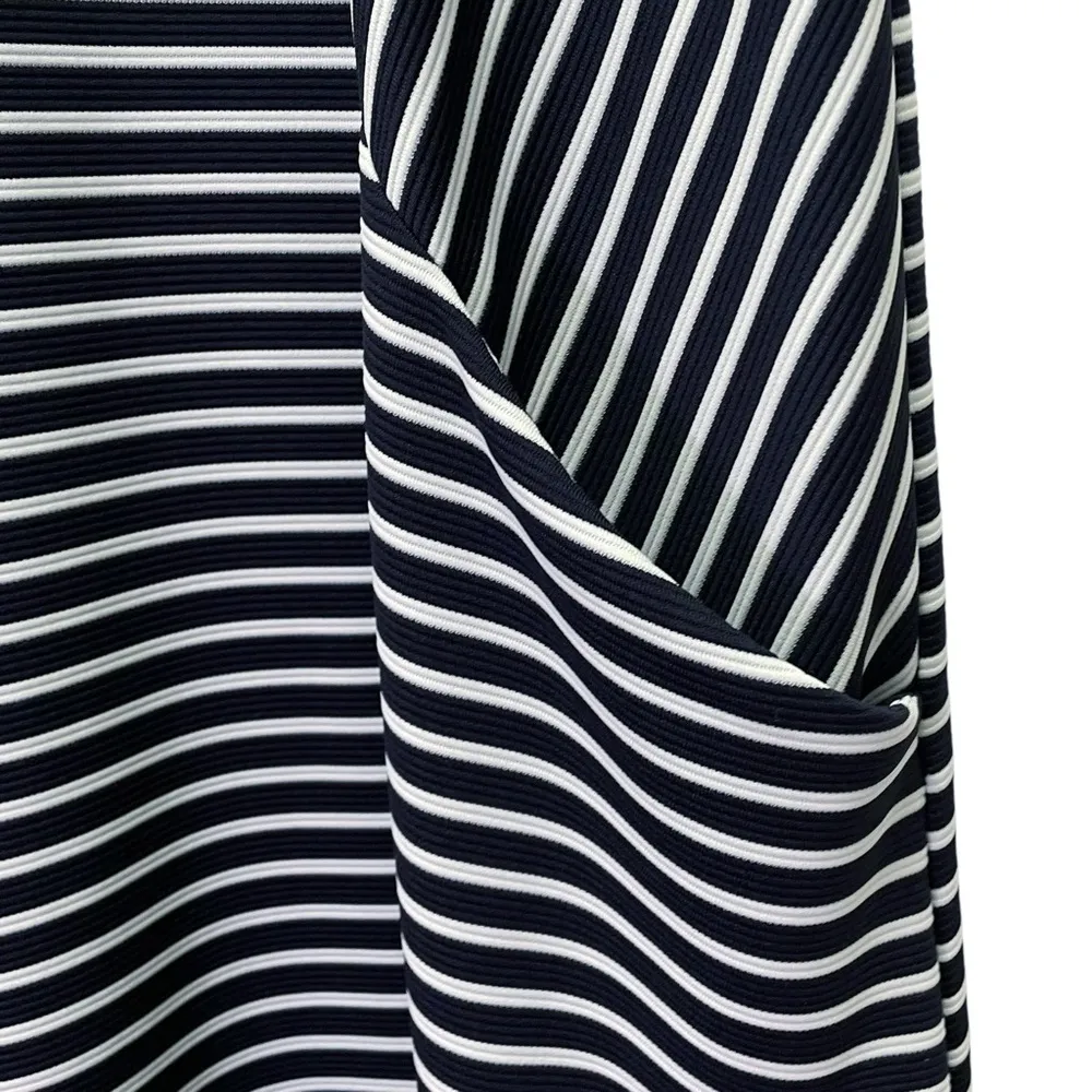 Anthropologie Hutch Striped Stevie Dress Navy & White A-Line Women’s Size XXL - Image 5