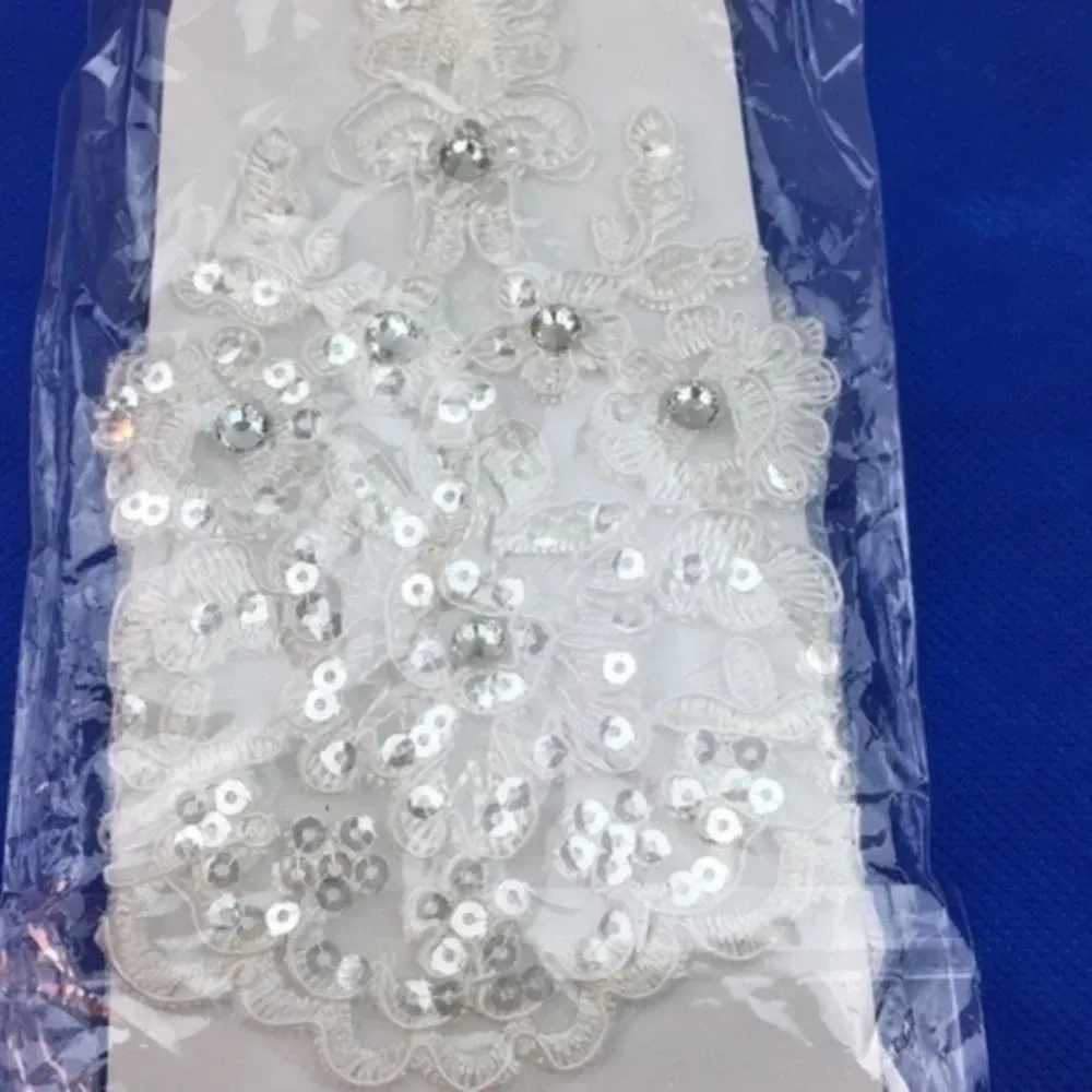 Bridal gloves one size White - Image 6