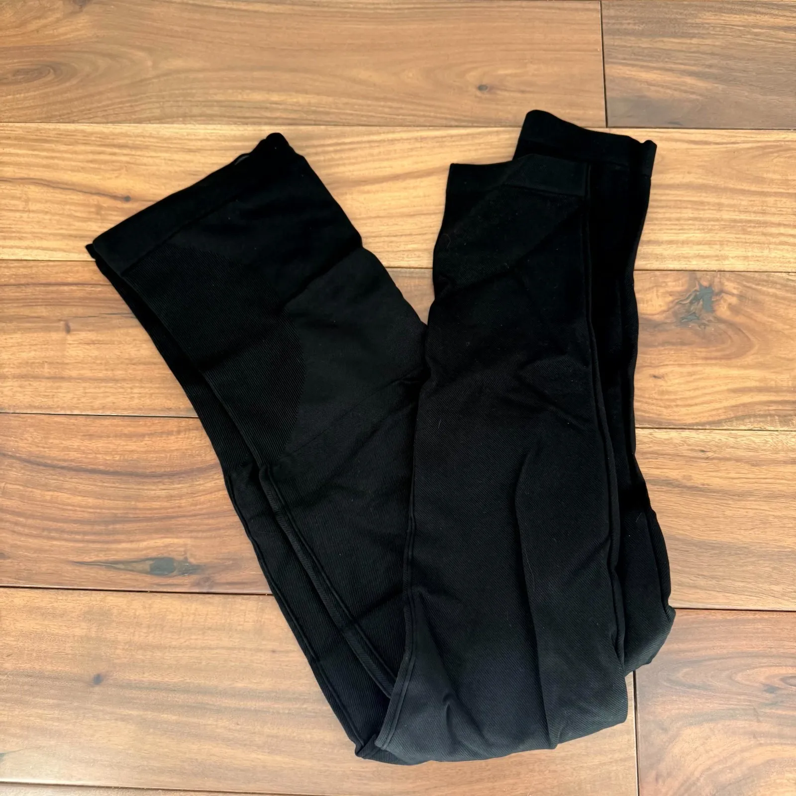 Shapermint Empetua High Waisted Shaping Leggings Womens L Black Opaque‎ Seamless Size L - Image 2