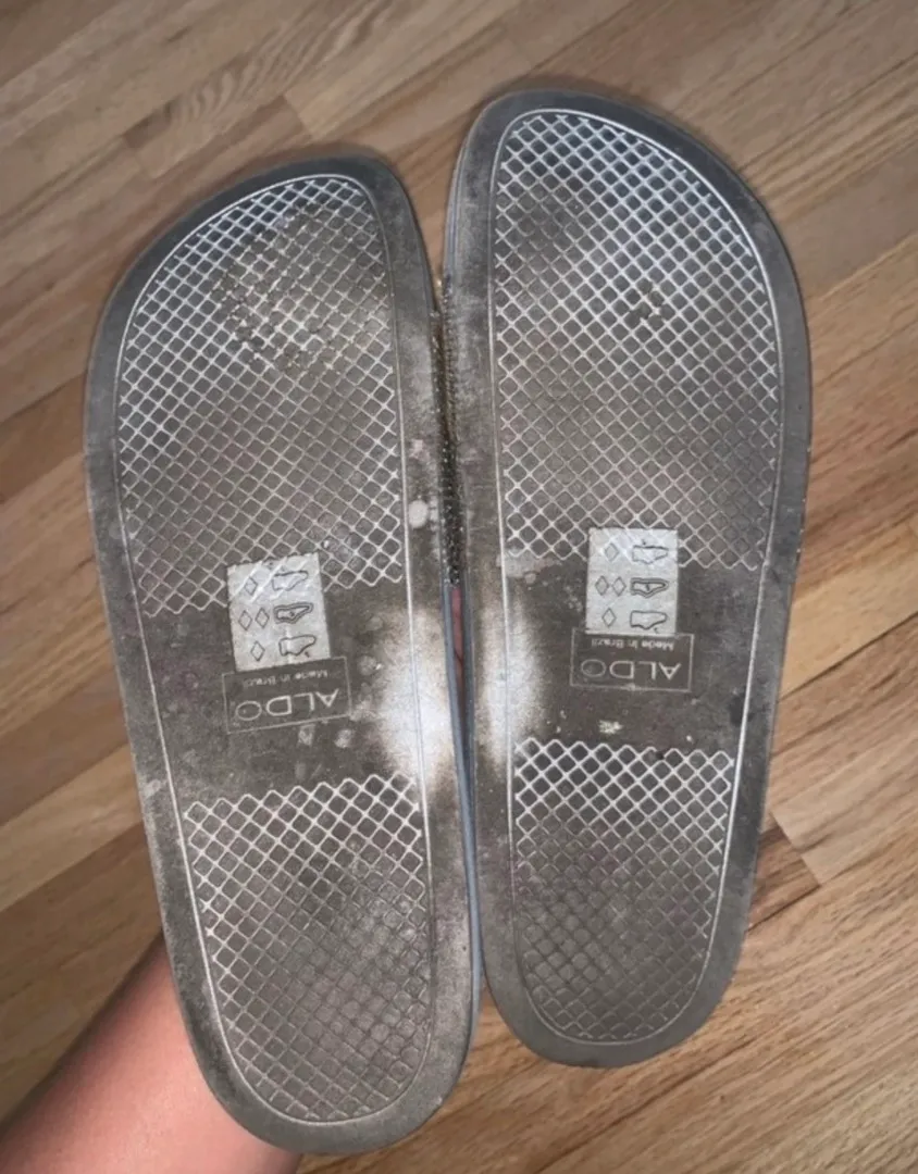 Silver Rhinestone Slides - Image 4