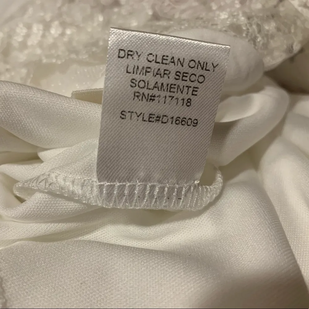 Off shoulders dress white size M - Image 11