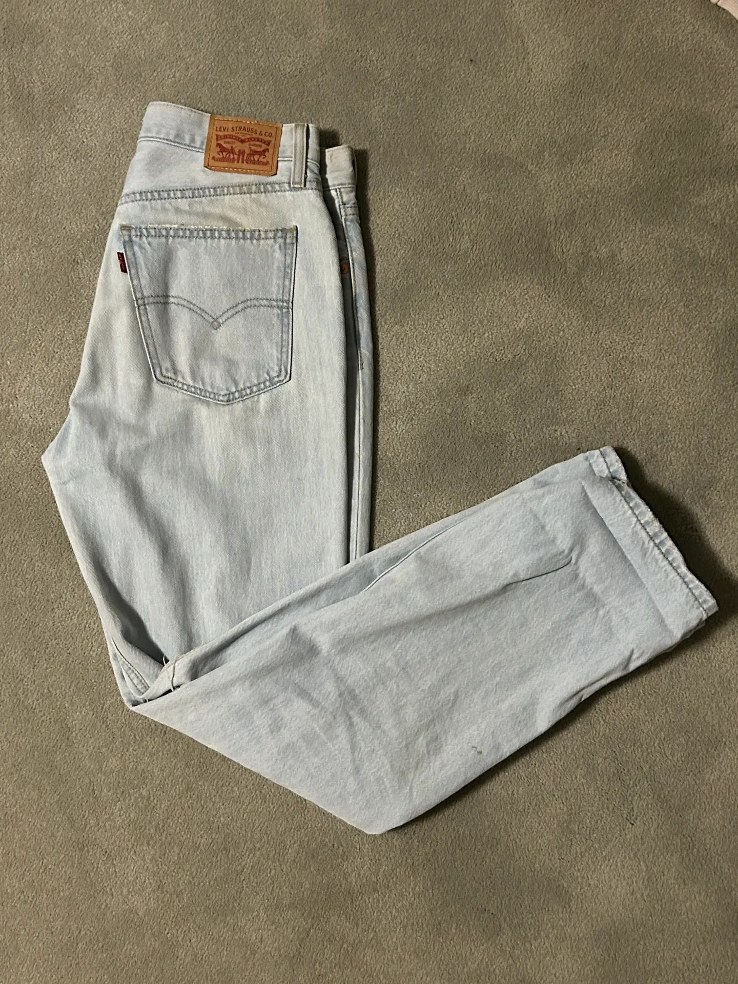 Levi’s Low Pro Straight Jeans - Image 3