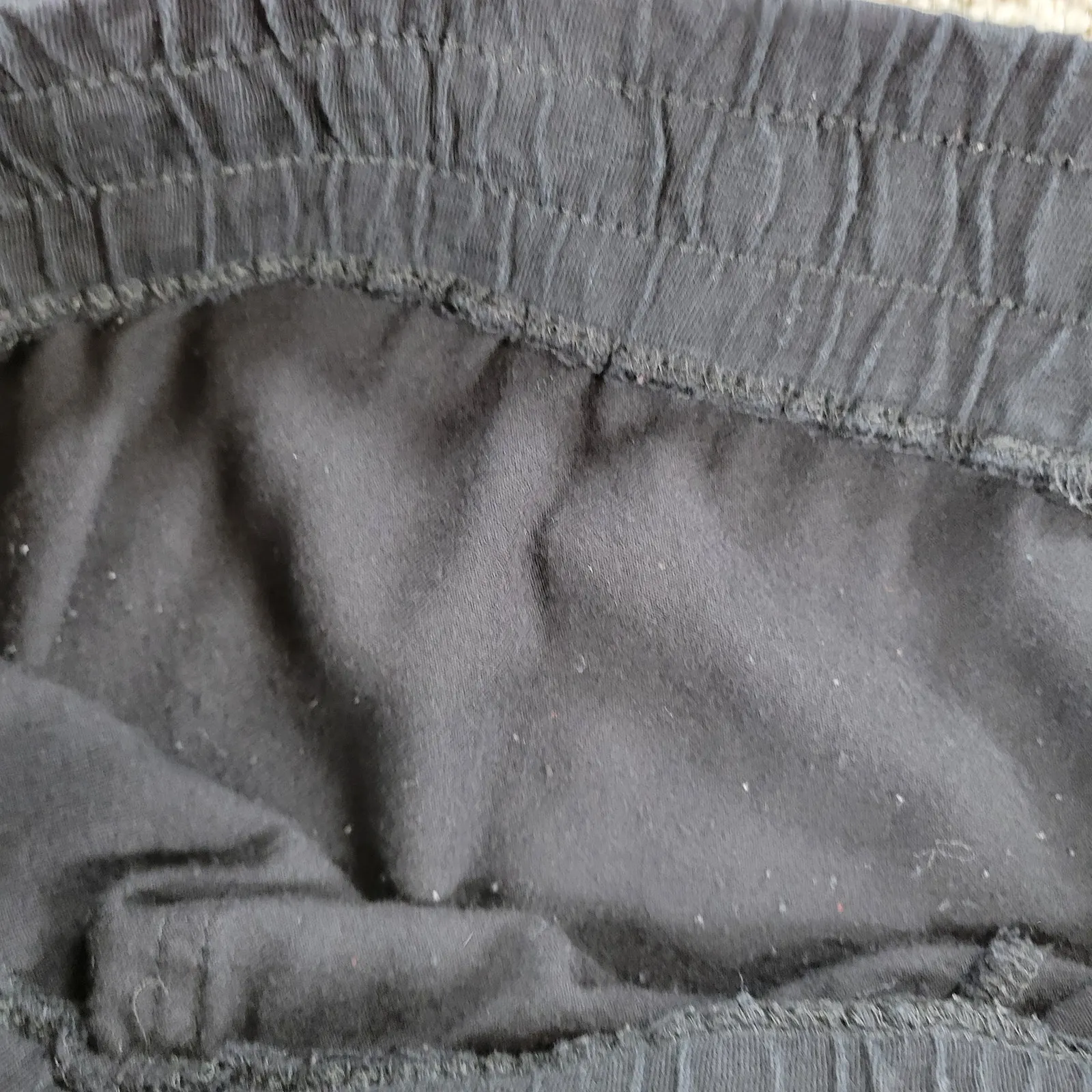 Splendid Sweatpants 2XL Black Hi Rise Drawstring‎ Tapered Leg Jogger Activewear - Image 10