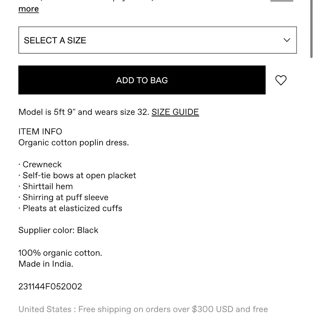 Ganni Black Bow Minidress - Image 2