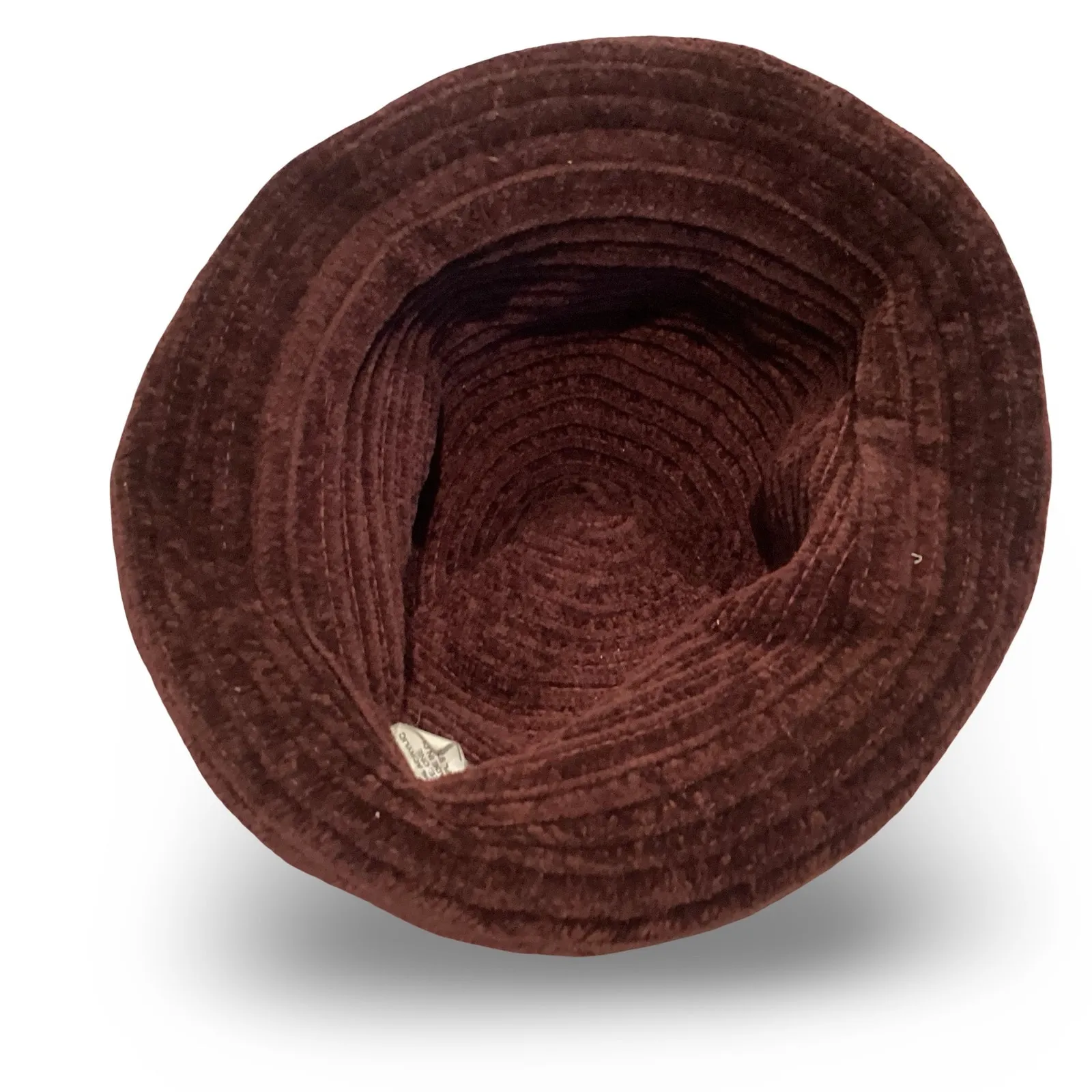 Corduroy Trilby Hat Red - Image 5