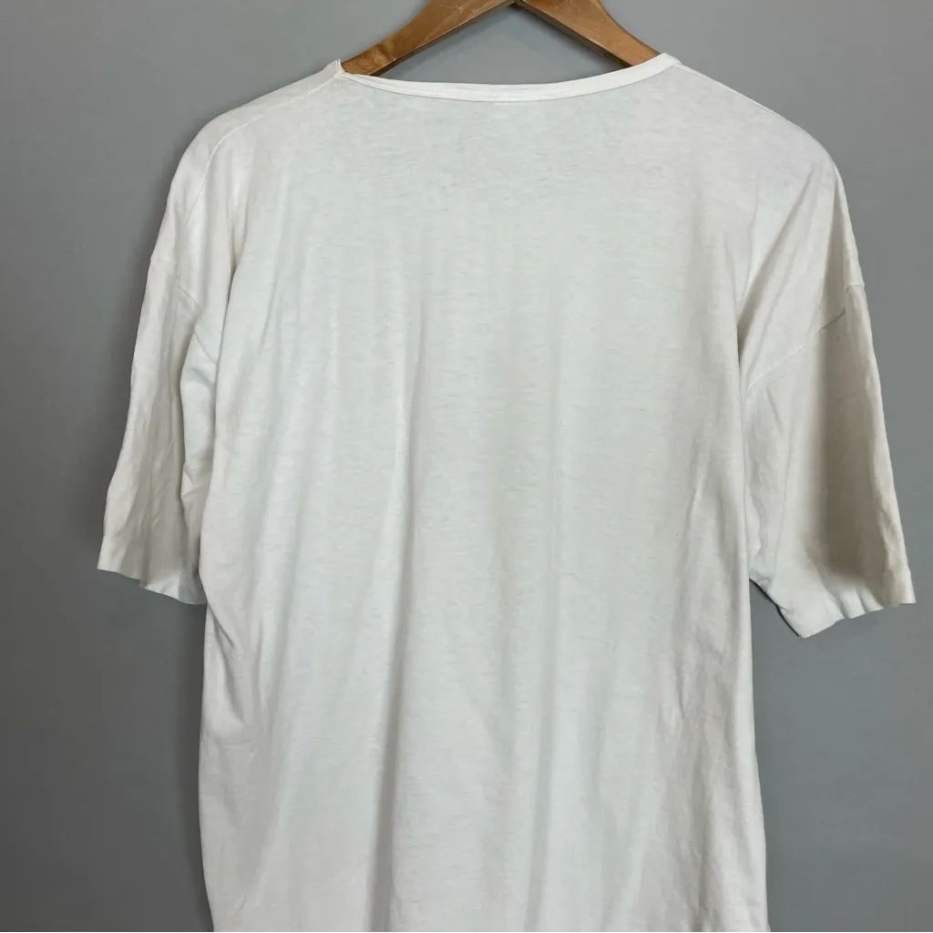 Vintage Oversized Tee Fish Print‎ Watercolor Pastel Short Sleeve T - Image 13