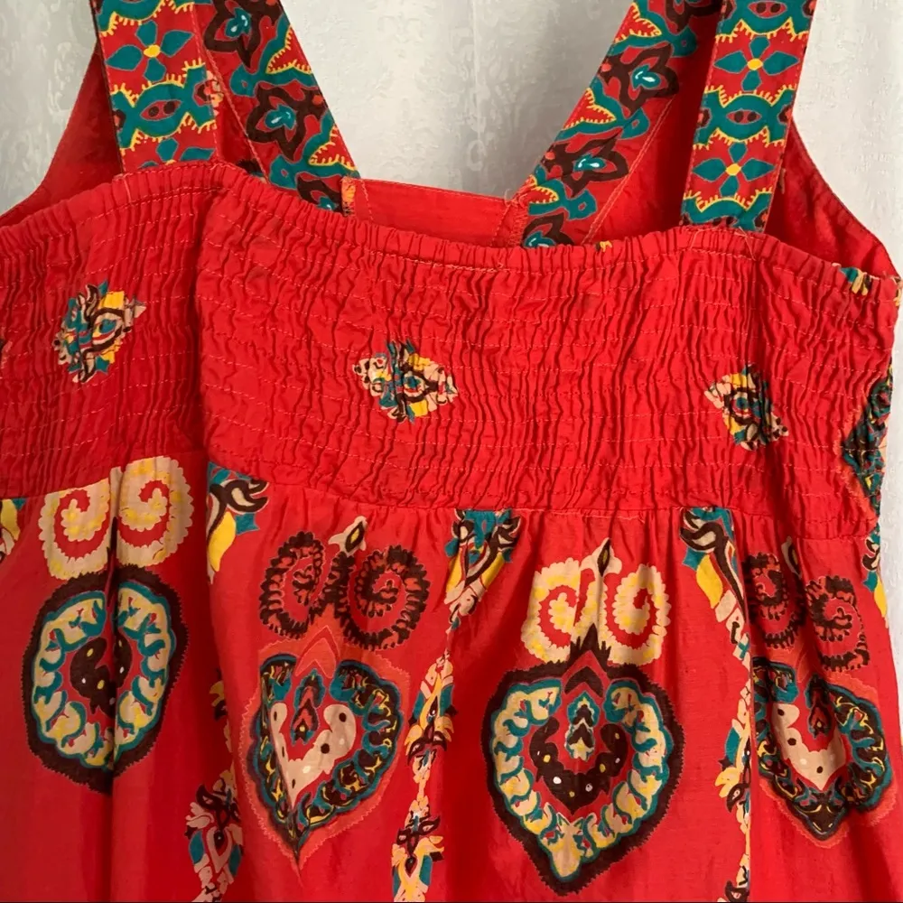 ANGIE BATIK MAXI DRESS Sz: L - Image 3