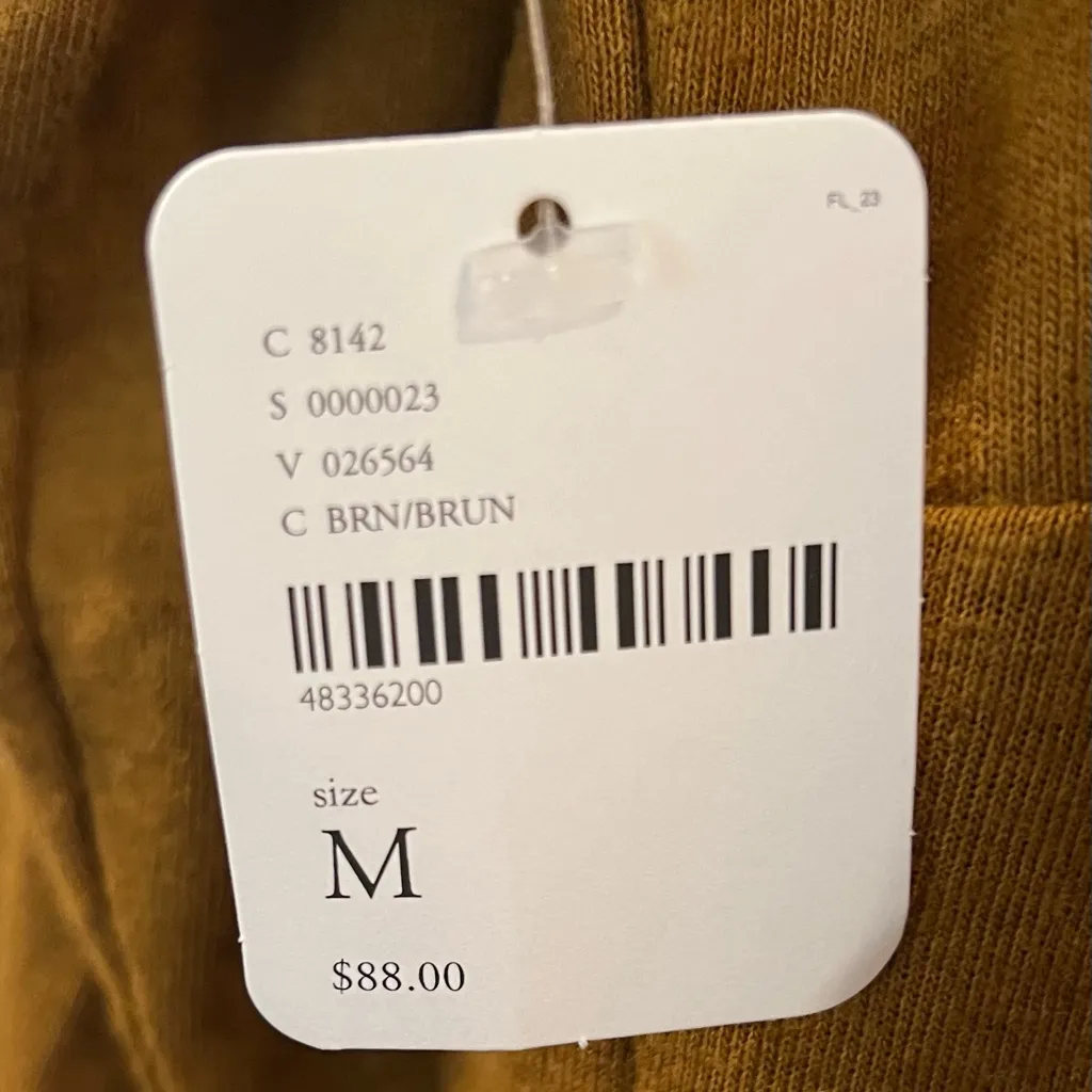 Free People Beach Big Sur Jumpsuit NWT Brown Size M - Image 6