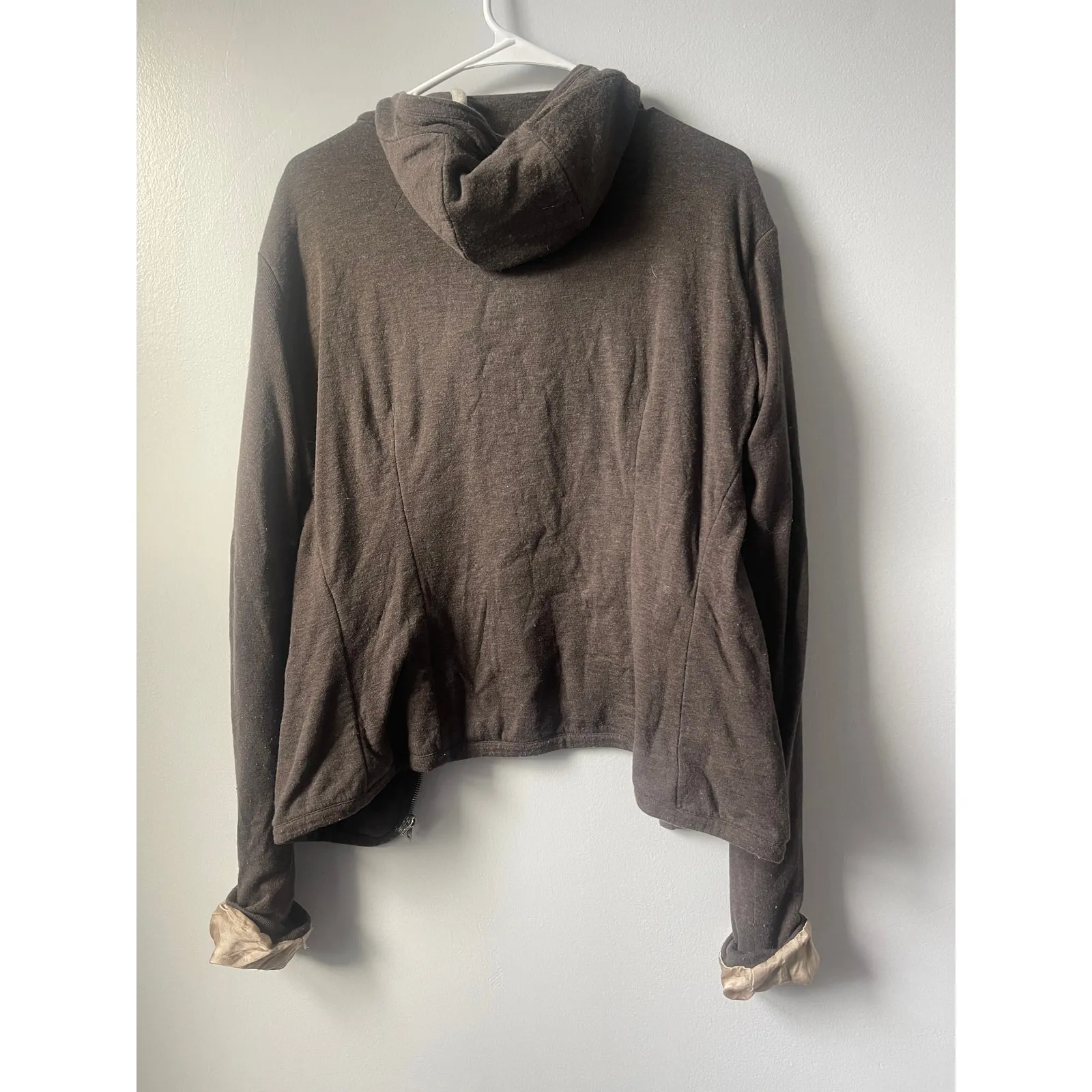 Rick Owens Lilies x Olmar and Mirta Viscose Wool Jacket Horizontal Zipper RARE Brown Size undefined - Image 9