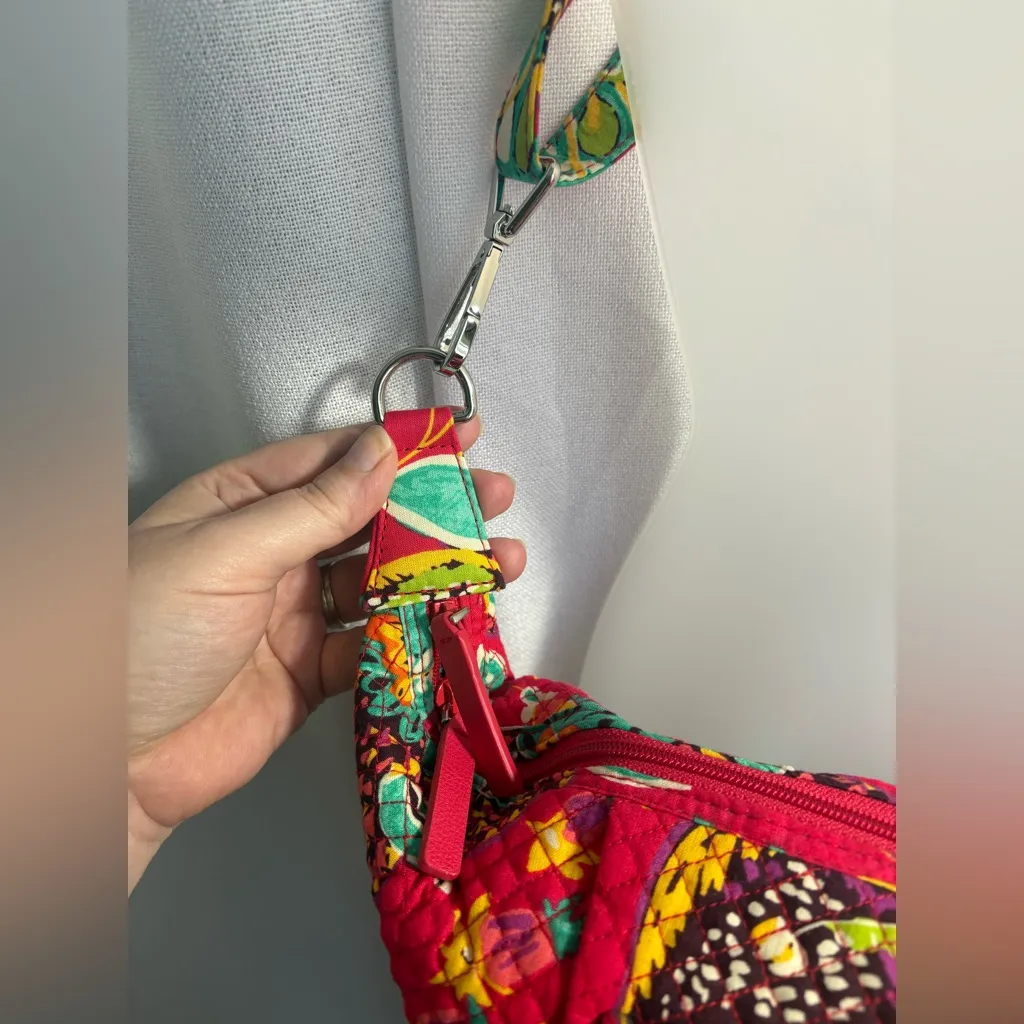 NEW Vera Bradley Hadley Rumba Quilted‎ Satchel Bag Tote Purse NWT - Image 4