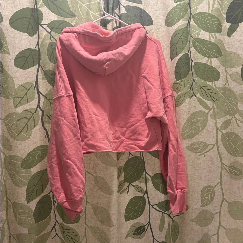 UGG Pink Fleece Hoodie - Image 4