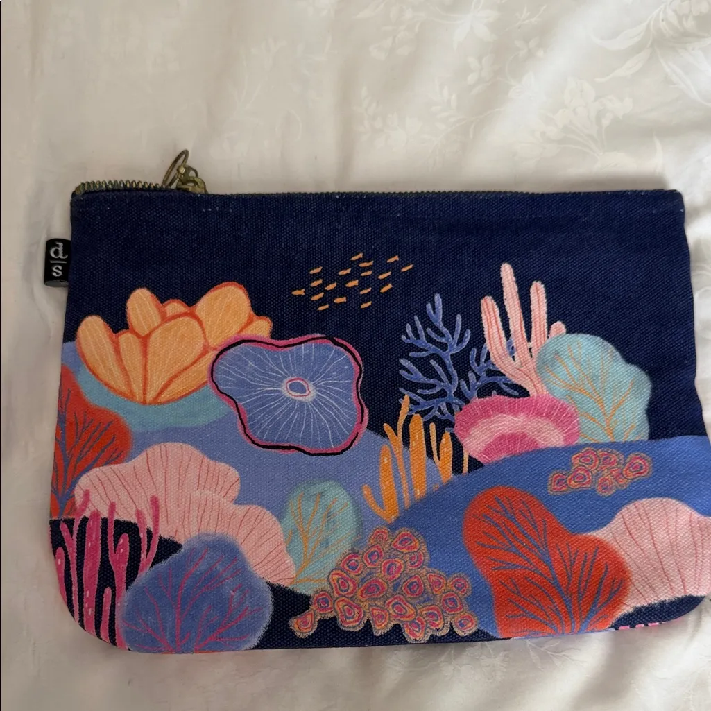 Danica Studio LARGE ZIPPER POUCH in "Neptune" - Image 2