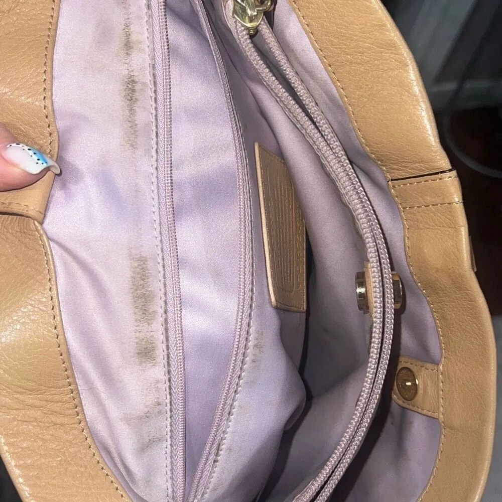 Coach ✨ Carryall Ashley Satchel Cowhide Leather shoulder bag✨ - Image 7