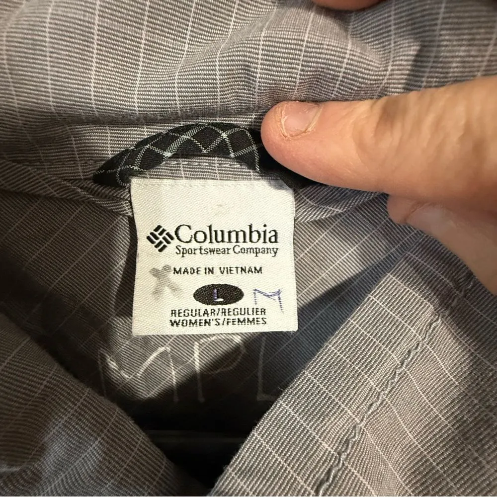 Columbia  Gray‎ Trench Coat Lightweight Knee-Length - Image 3