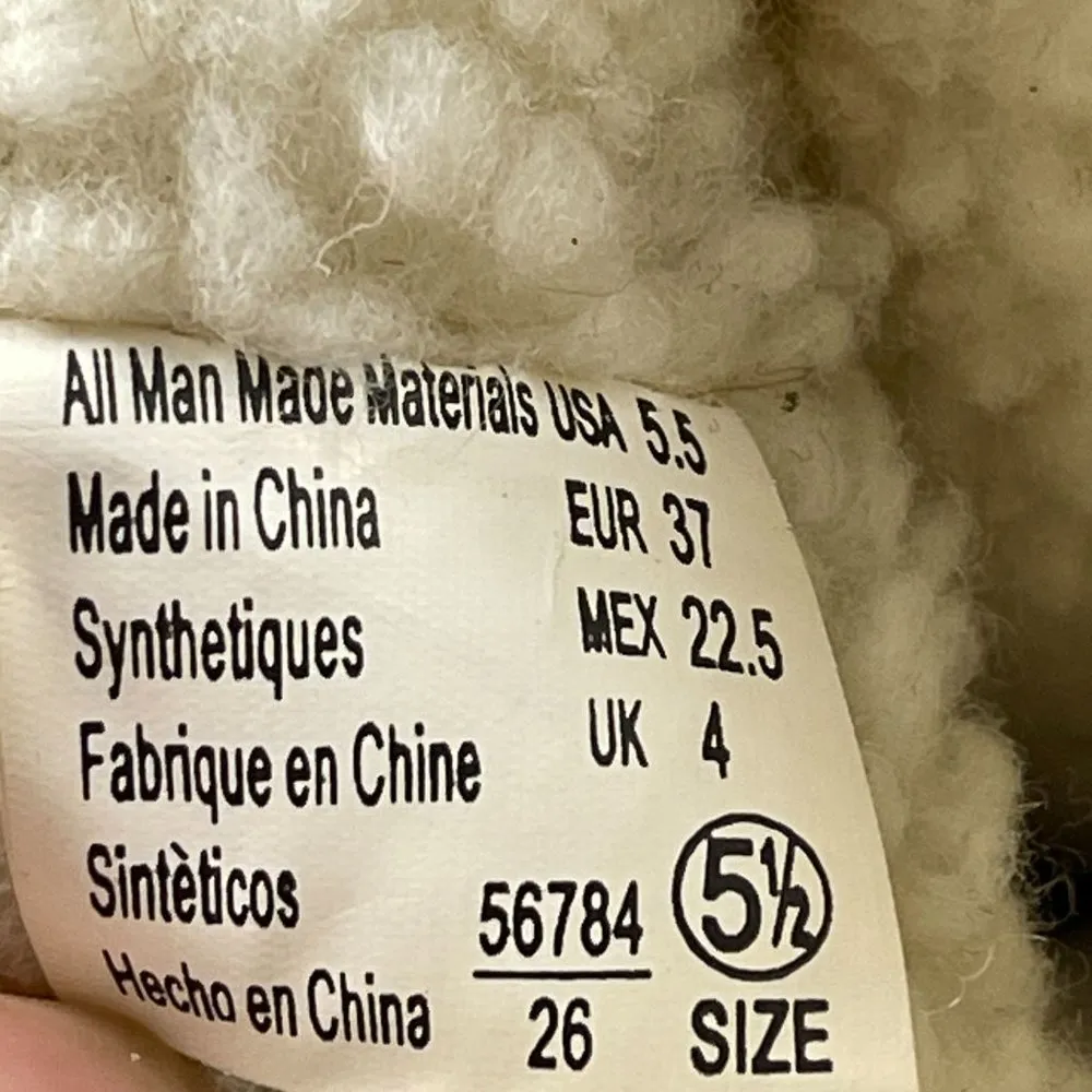 Airwalk Quilted Teagan Fur Lined Boots Womens Size 5.5 Cognac Brown Midcalf Warm - Image 3