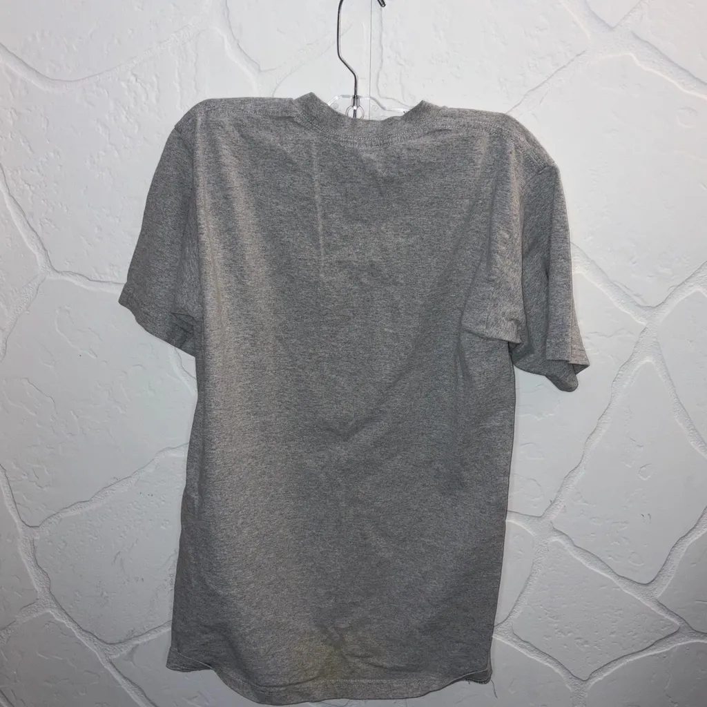 Classic Gray Women's Short Sleeve Tee Size M - Image 2