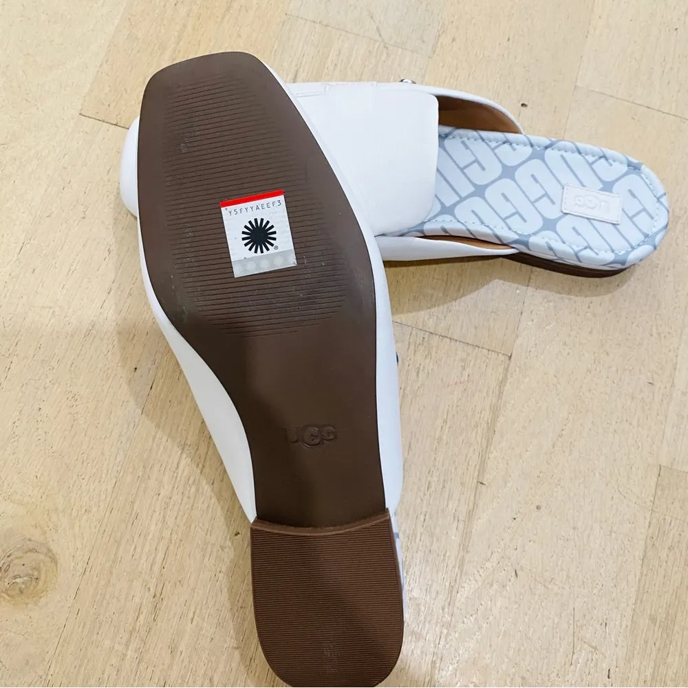 UGG white leather Mule - Image 6