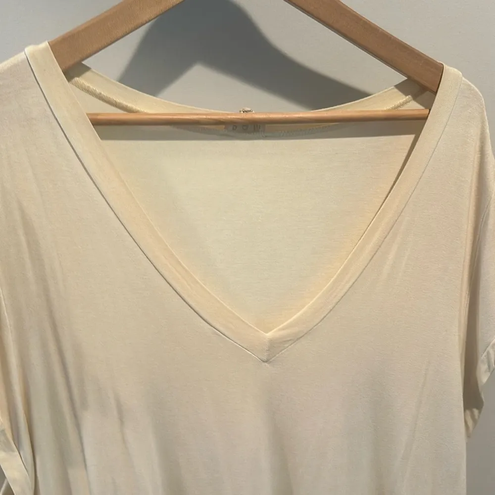 POL Medium Burnout V-Neck Tee - Image 2