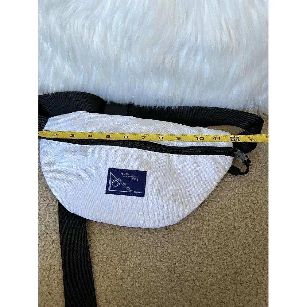 Peters Mountain Works White Urban Outfitters Belt Bag Utility Bag Fanny Pack - Image 11