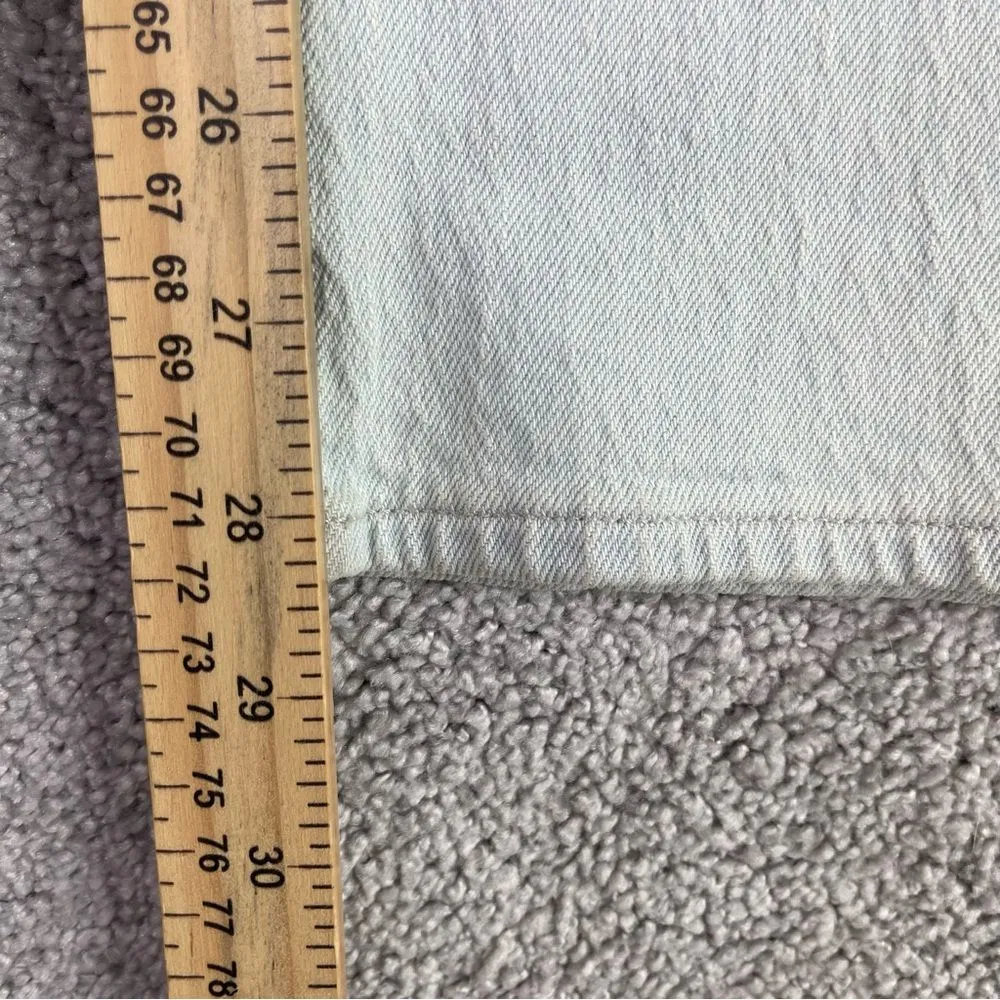 Madewell Curvy Perfect Vintage Jeans Women’s 23 Blue Tapered Leg High Rise - Image 9