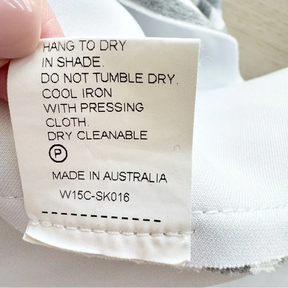 BEC & BRIDGE Asymmetric Stripe Wrap Skirt Size 4 - Image 10