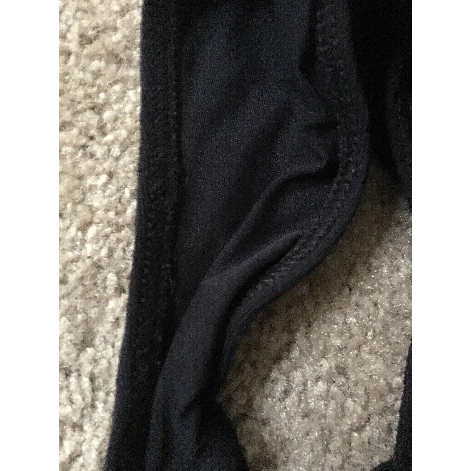 Jantzen Women's One Piece Striped Bathing Suit Swimsuit Size 10 Gray Red Black - Image 6