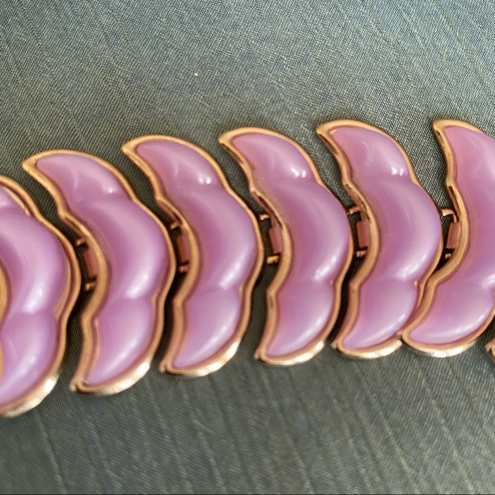 Vintage Lightweight Bracelet Purple - Image 5