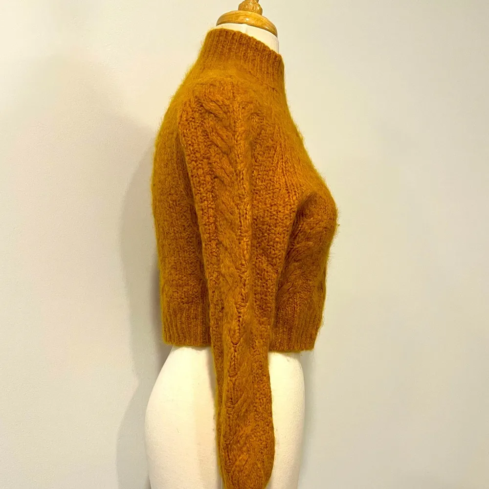 ARITZIA The Sunday Best Melly Wool Sweater in Cairo Gold Woman’s XXSmall - Image 3