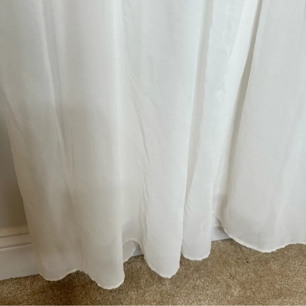 Lulus Awaken My Love White Long Sleeve Lace Maxi Dress - Image 7