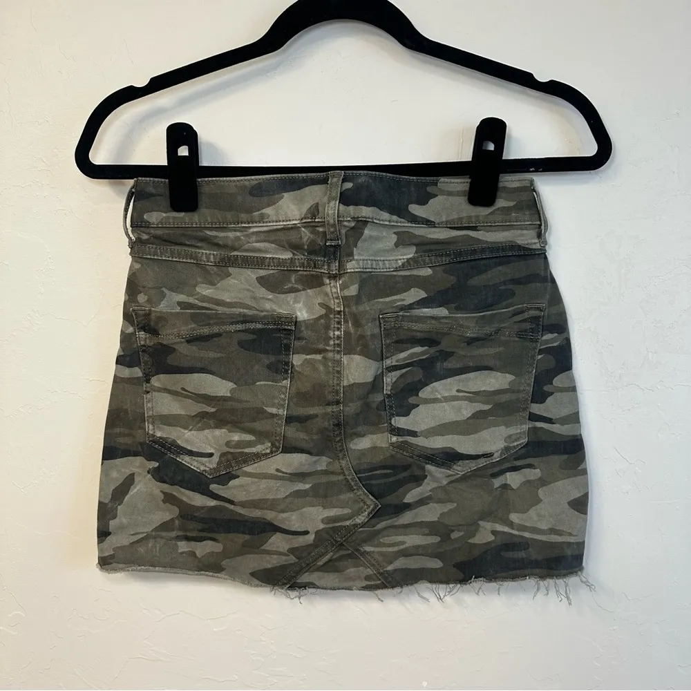 Express Camo Mini Skirt - Green - Image 2