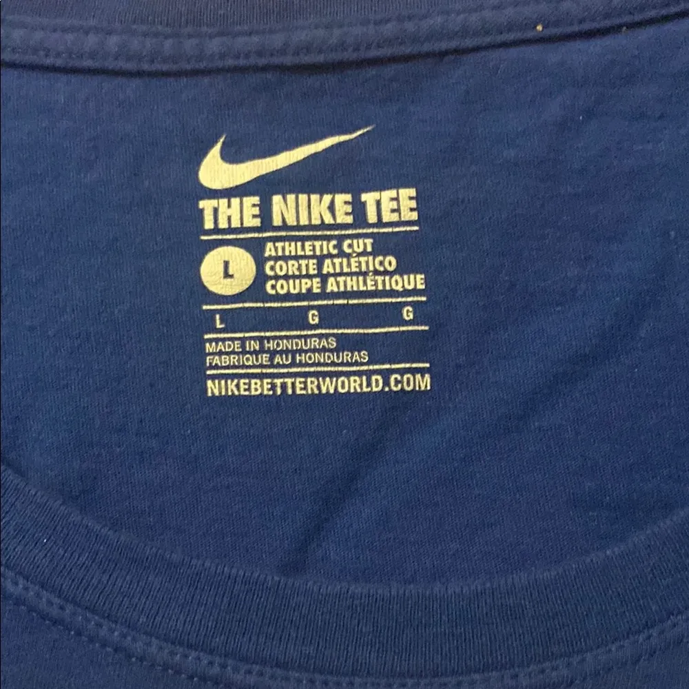 Nike Blue T-Shirt - Image 2