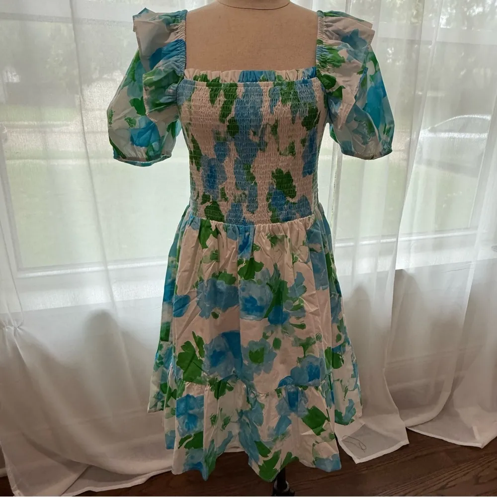 Sugarlips Cotton Mini Smocked dress Size Medium‎ - Image 9