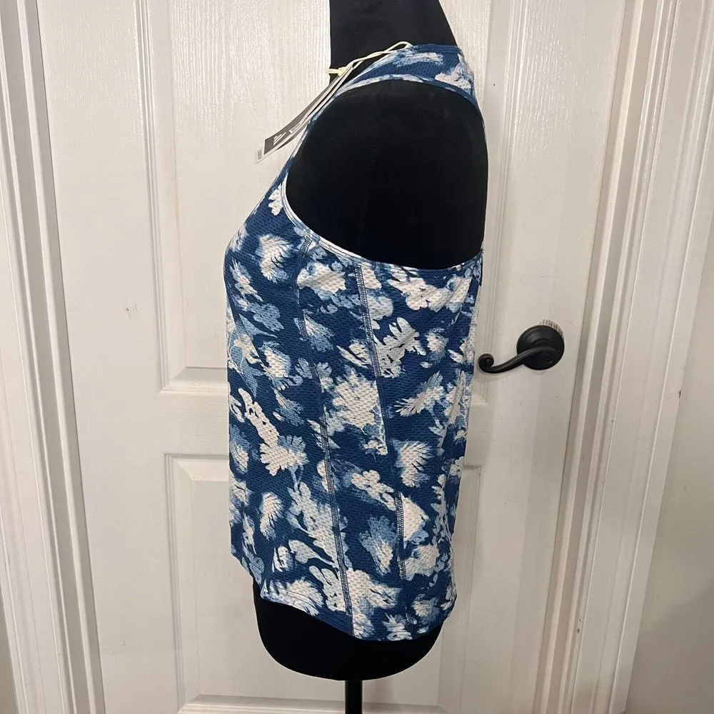 Adidas Womens Tank Top Blue Peachtree‎ Road Race Own The Run Cooler Tank Top NWT - Image 6