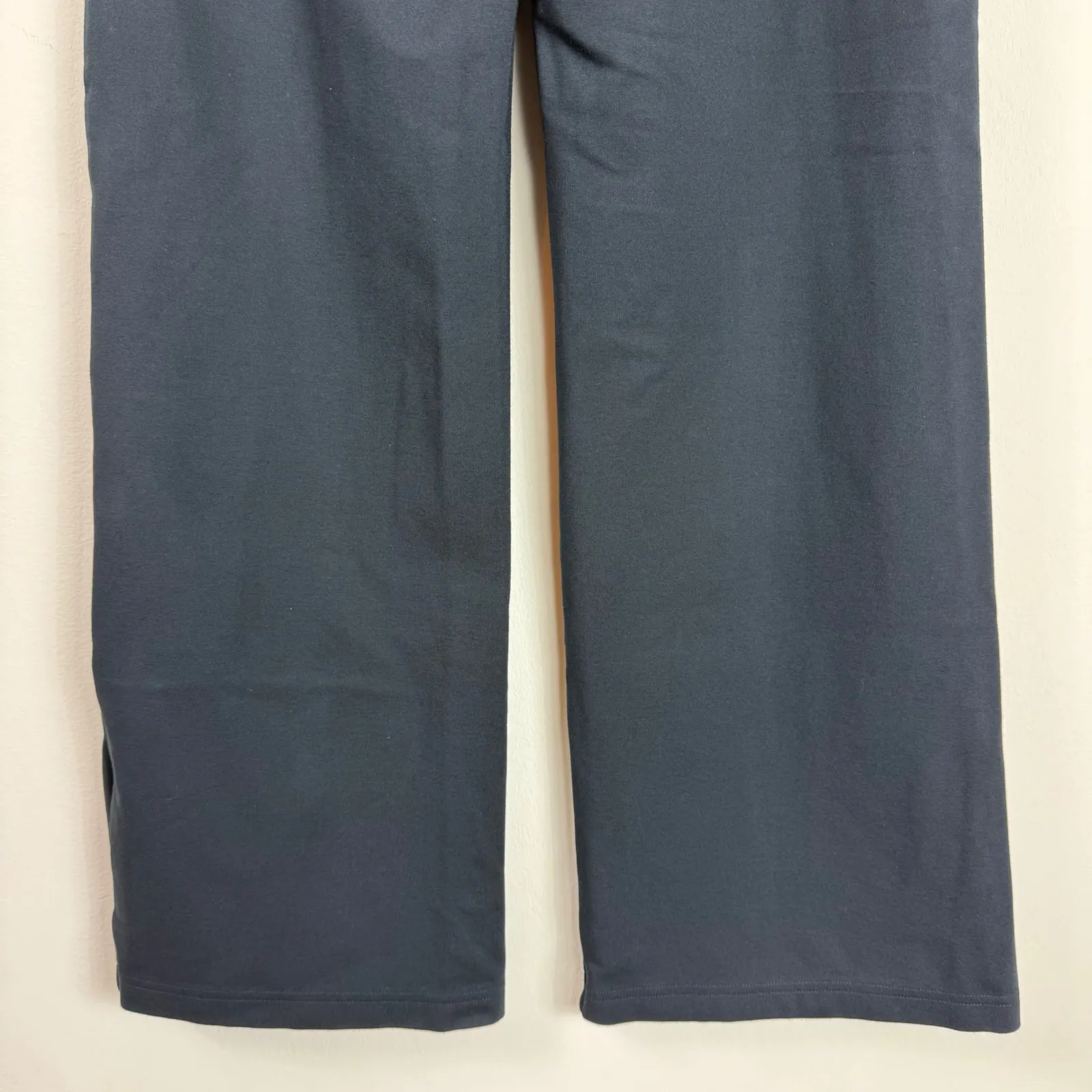 Abercrombie Fitch Black High Waisted Wide Leg Exposed Pleat Pants Size Small - Image 6