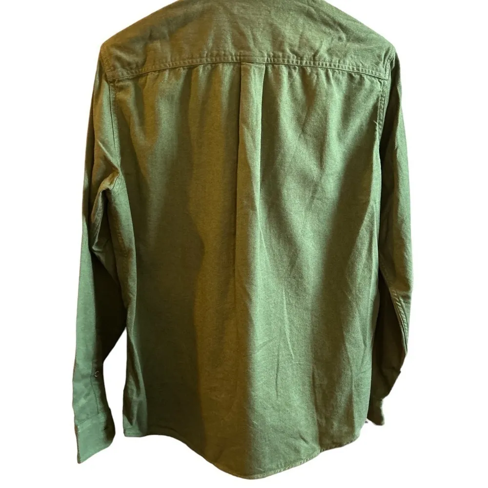 Eddie Bauer‎ green  Long Sleeve Button Down Shirt Size M - Image 11